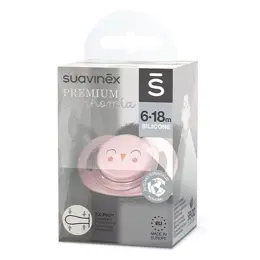 Suavinex Bonhomia Sucette Symétrique SXPro 6-18m Rose