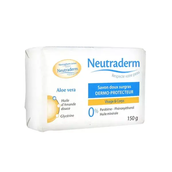 Protector de Neutraderm leve cantidad Dermo jabn de 150g