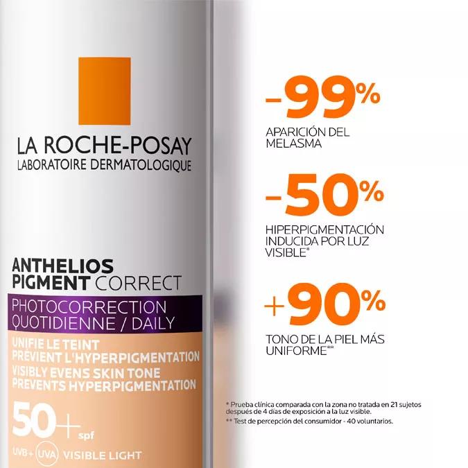 La Roche Posay Anthelios Pigment Correct SPF50+ Tono Claro 50 ml