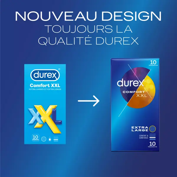 Durex Comfort XXL 10 preservativi