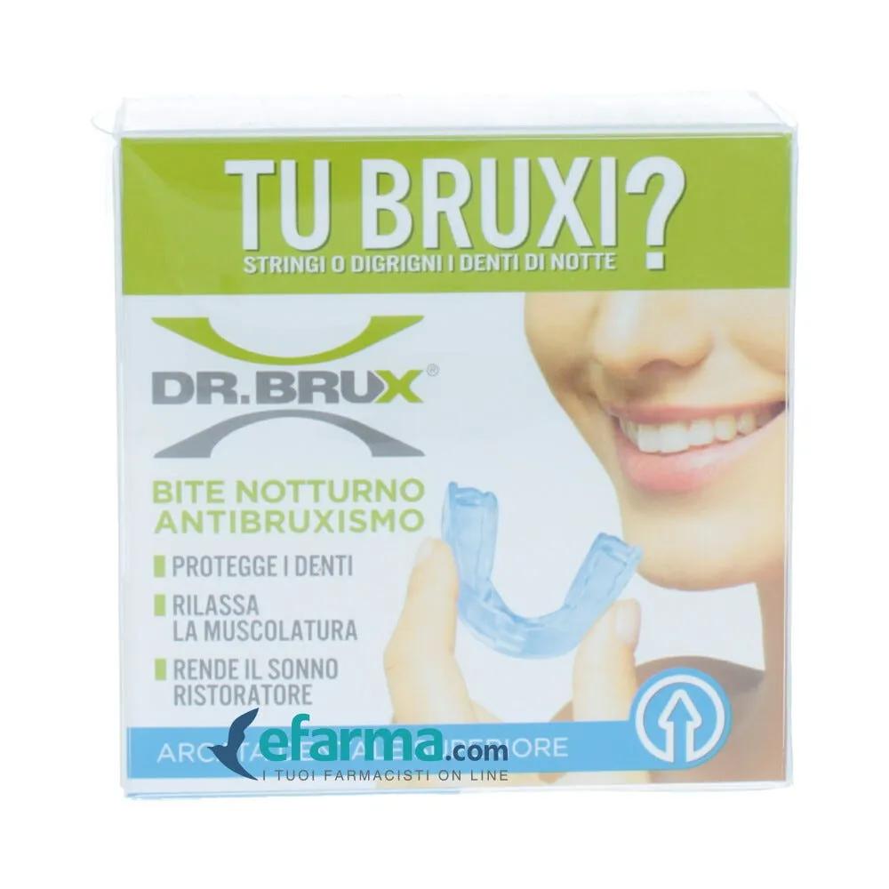 Dr. Brux Bite Notturno Superiore Trasparente 1 Pezzo