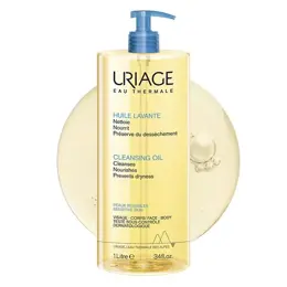 Uriage Huile Lavante Nourrissante Sans Savon Peaux Sensibles Corps 1L