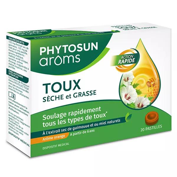 Phytosun Aroms Tos Seca y Productiva 20 Pastillas para Chupar