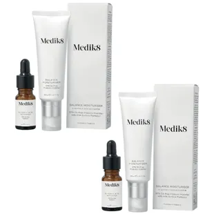 Medik8 Balance Hydratant avec activateur d&#39;acide glycolique 2x50 ml