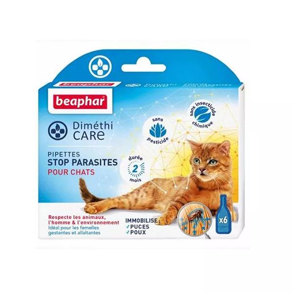 Beaphar Dimethicare Pipettes Stop Parasites Cat 6 units