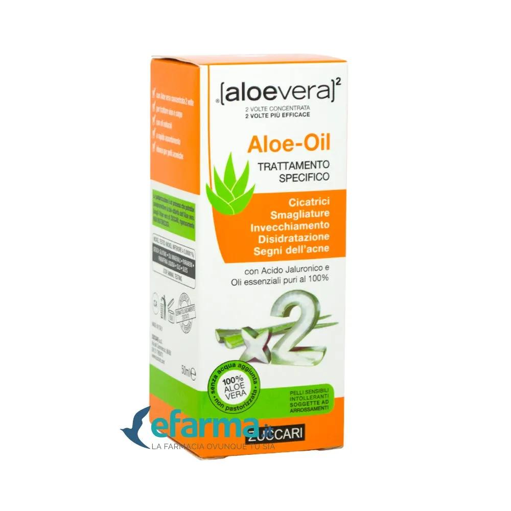 Zuccari AloeVera2 Aloe Oil Olio Dermocosmetico Viso e Corpo 50 ml