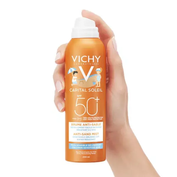 Vichy Capital Soleil Protección Solar Bruma Antiarena Infantil SPF50+ 200ml