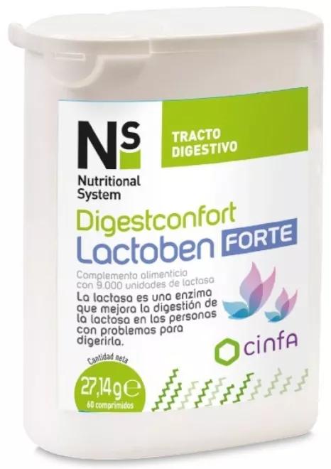 NS Digestconfort Lactoben Forte 60 Comprimés