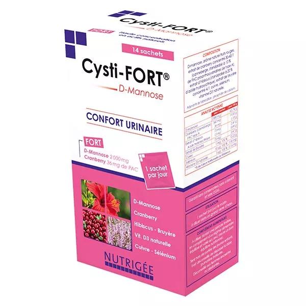 Nutrigée Cysti-Fort D-Mannose 14 sobres
