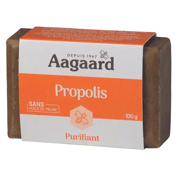 Aagaard Propolis Savon de Toilette Propolis Purifiant 100g