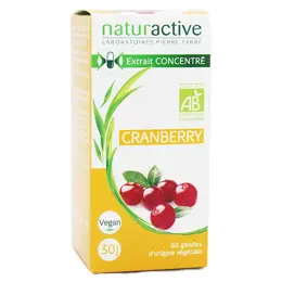 Naturactive Cranberry Bio 60 gélules