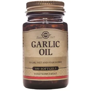 Solgar Pearls Garlic Oil 100 Soft Capsules