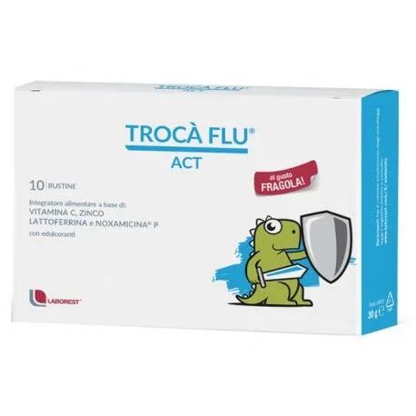 Trocà Flu Act Kids Integratore Difese Immunitarie Bambini 10 Bustine