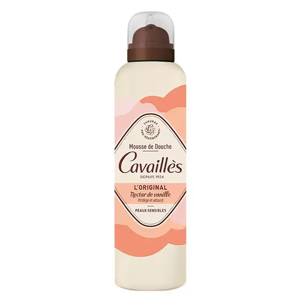 Cavailles Mousse de douche nectar de vanille 200ml