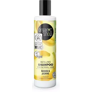 Organic Shop Banana and Jasmine Normal Hair Shampoo 280 ml