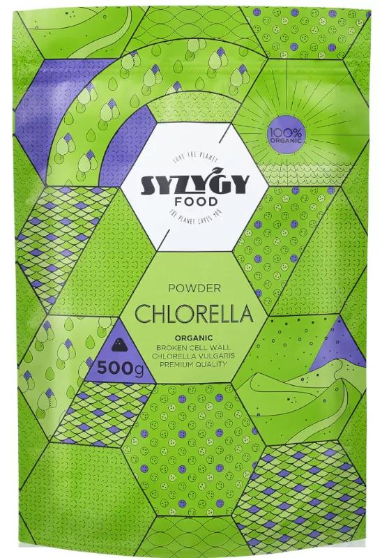 Syzygy Food zertifiziertes Bio-Chlorella-Pulver 500 gr