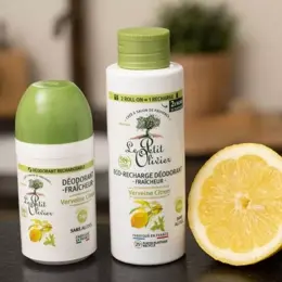 Le Petit Olivier - Éco-Recharge - Déodorant - Verveine Citron 100ml