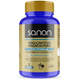 SANON Pure Magnesium Bisglycinate 180 Capsules
