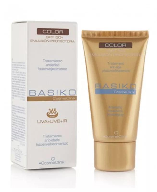 Cosmeclinik Basiko emulsão Spf50+Cor 50ml