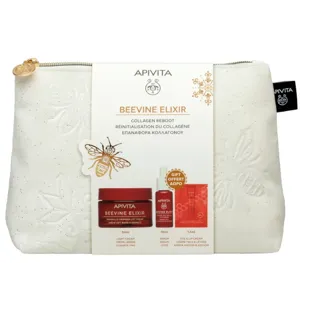 Apivita Beevine Elixir Crema Ligera 50 ml + Sérum 10 ml + Contorno Ojos 1,5 ml