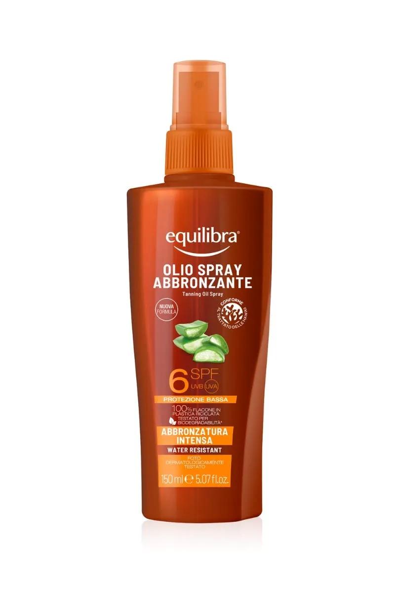 Equilibra Olio Spray Abbronzante SPF 6 Flacone 150 ml