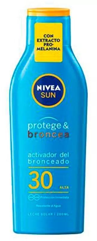 Nivea Nivea Sun Leite Solar Ativador de Bronzeado SPF30 Sun 200ml