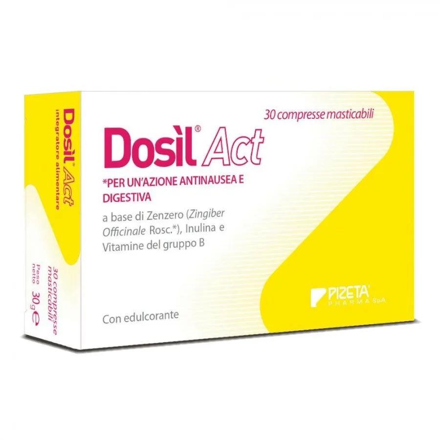 Dosil Act Integratore Per Gravidanza Anti Nausea 30 Compresse Masticabili