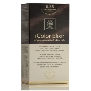 My Color Elixir Apivita Tint N5.85 Light Brown Pearl Mahogany
