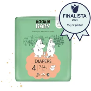 Mumin-Babywindeln Größe 4 (7–14 kg), 42 Einheiten