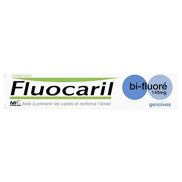 Fluocaril Cosmétique Bi-Fluoré 145mg Dentifrice Gencives Menthe 75ml