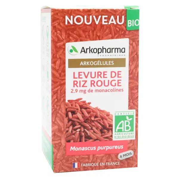 Arkopharma Arkocaps Organic Red Yeast Rice 120 capsules