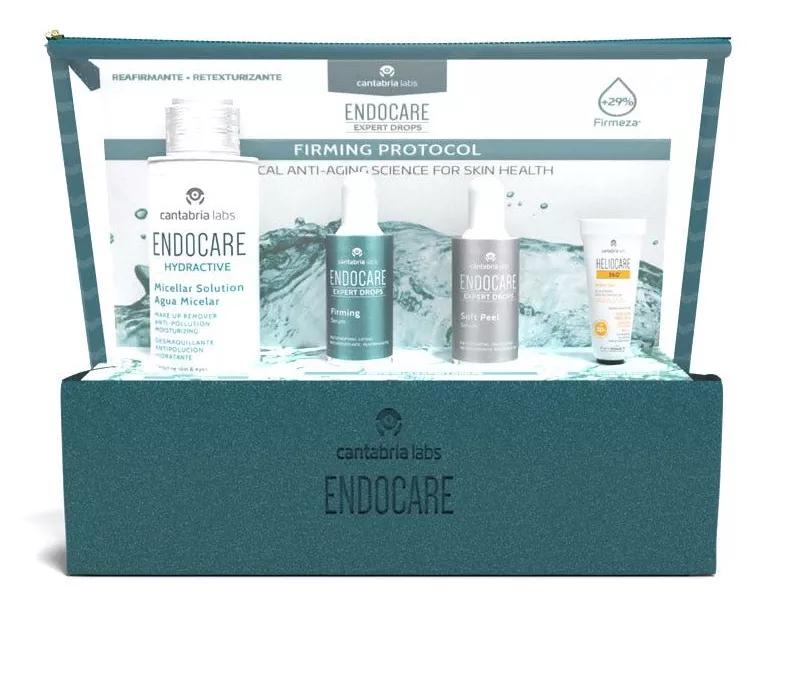 Endocare Expert Drops Firming + Soft Peel + Agua Micelar + Muestra Heliocare