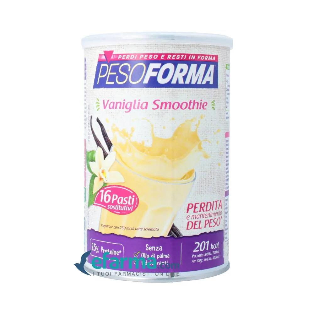 Pesoforma Smoothie Vaniglia Pasto Sostitutivo Barattolo 436 g