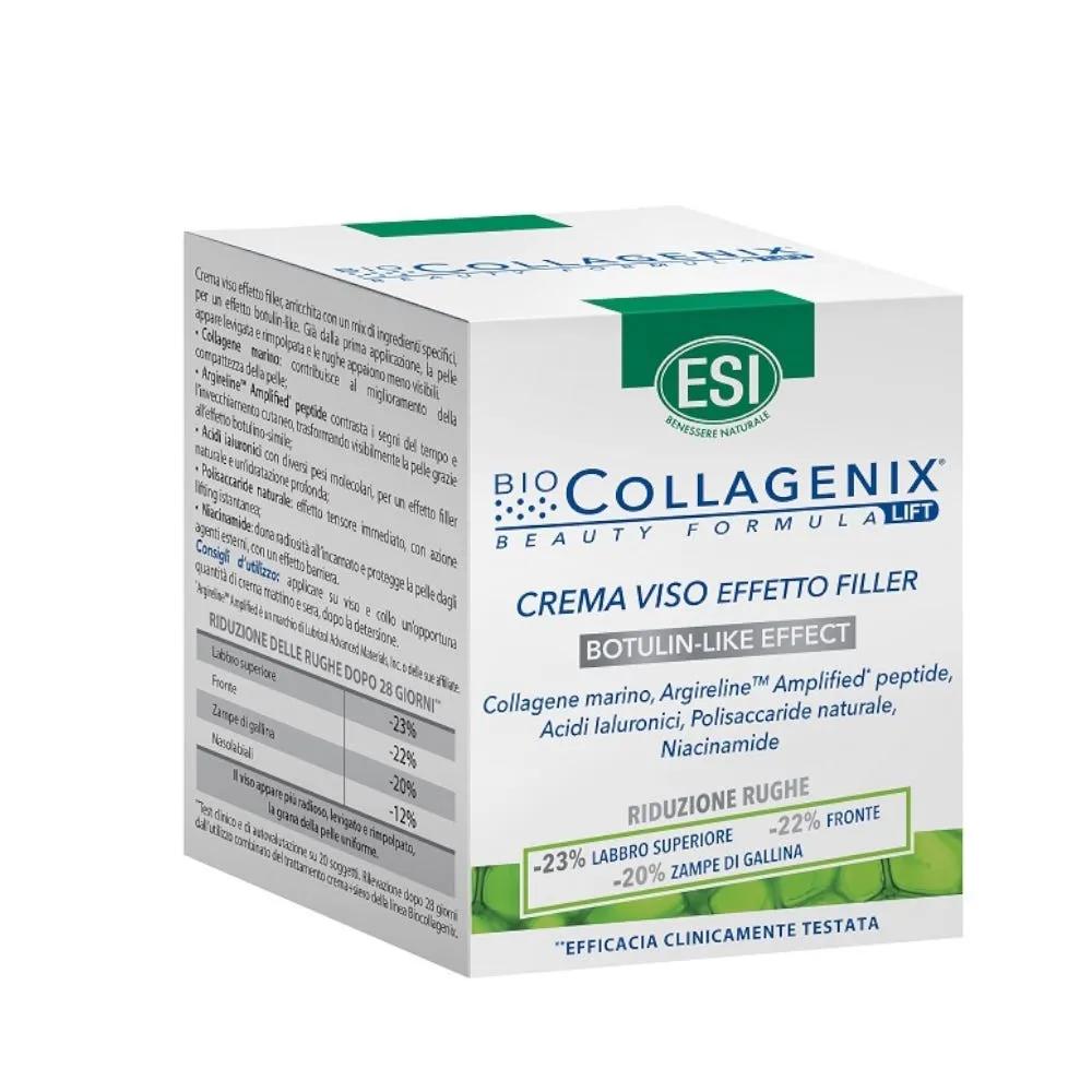 Esi Biocollagenix Crema Viso Effetto Filler Anti-Rughe 50 ml