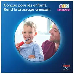 Oral-B Brosse à Dents Électrique Kids Cars +3ans