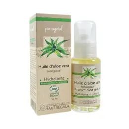 Haut-Ségala Les Huiles Végétales Aloe Vera Biologique 50ml