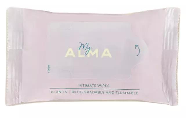 MyAlma Lingettes Hygiène Intime 10 unités