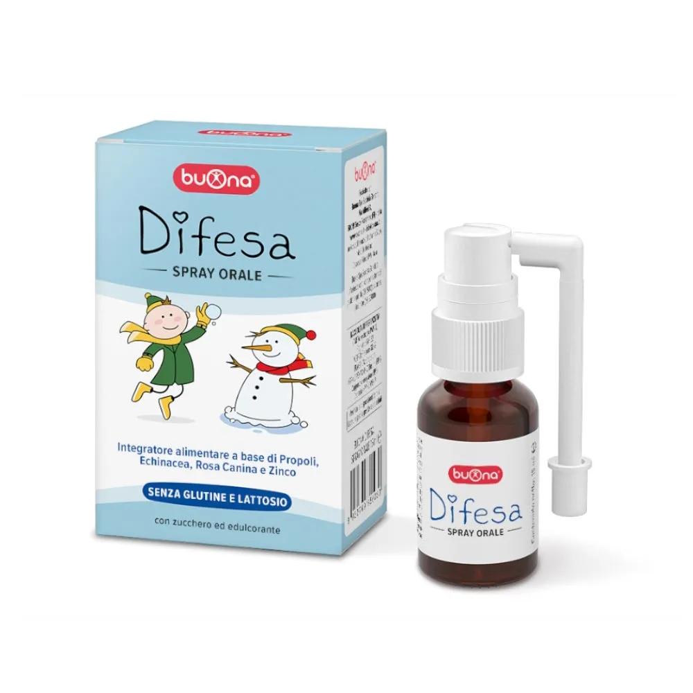 Buona Difesa Spray Orale Integratore per Difese Immunitarie Bambini 15 ml