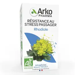 Arkopharma Arkogélules Stress Passager Rhodiole Bio 150 gélules