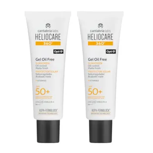 Heliocare 360 Gel Oil Free SPF50 2x50 ml