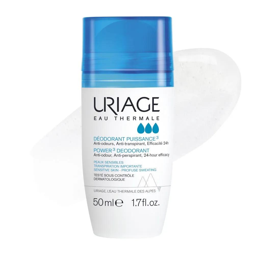 Uriage Eau Thermale Deodorante Power3 Anti-sudorazione Intensa Roll-On 50 ml