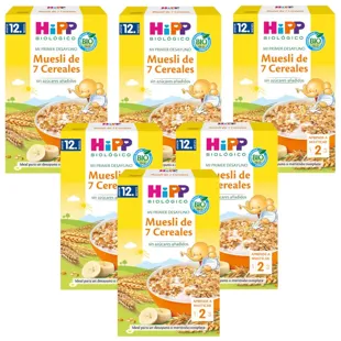 HiPP Organic My First Breakfast 7 Cereali Muesli +12m 6x200 gr