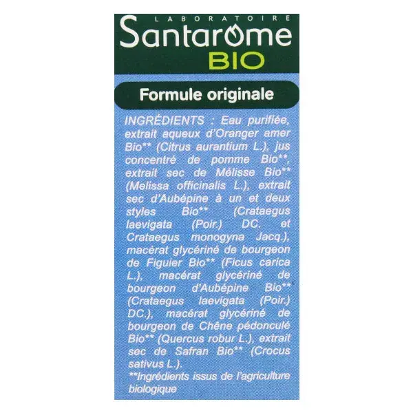 Santarome Bio - Stress Control Bio - Déstresse et apaise - 20 ampoules