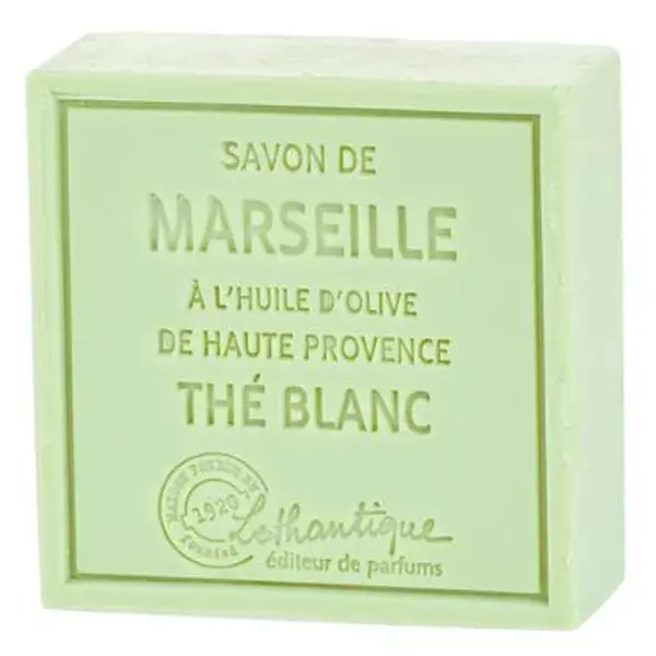 Lothantique Les Savons de Marseille Solid Soap White Tea 100g