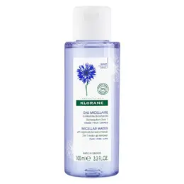 Klorane Bleuet Eau Micellaire Démaquillant 3 en 1 100ml