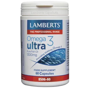 Lamberts Omega 3 Ultra Pure Fish Oil 1300mg 60 Tablets