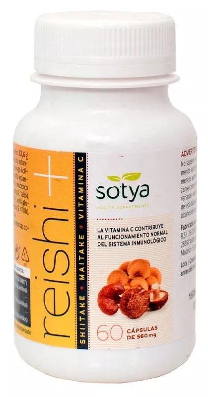 Sotya Reishi Maitake and Shiitake 60 capsules