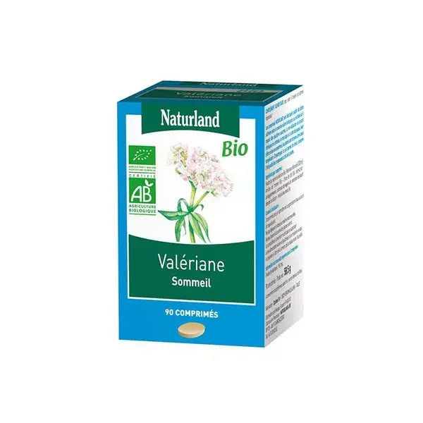 Naturland orgánico valeriana 90 tabletas