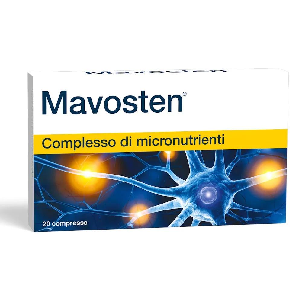 Mavosten Integratore di Micronutrienti per Nervi Sani 20 Compresse