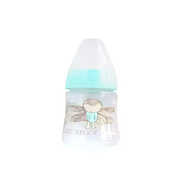 Bebisol bottiglia collare Anti-Colique Silicone dal bambino di 0-36 mesi libellula 150ml